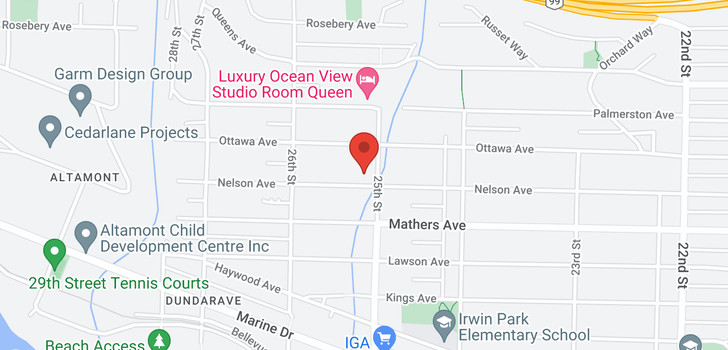 map of 2511 NELSON AVENUE